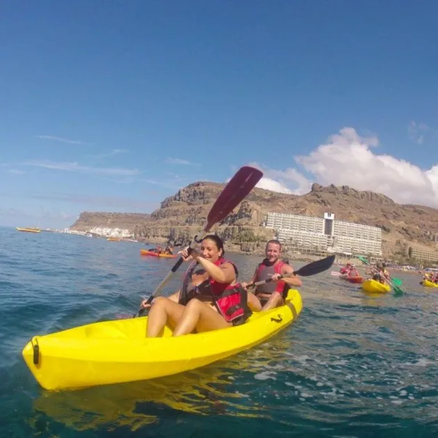 Kayak in Playa de Mogán